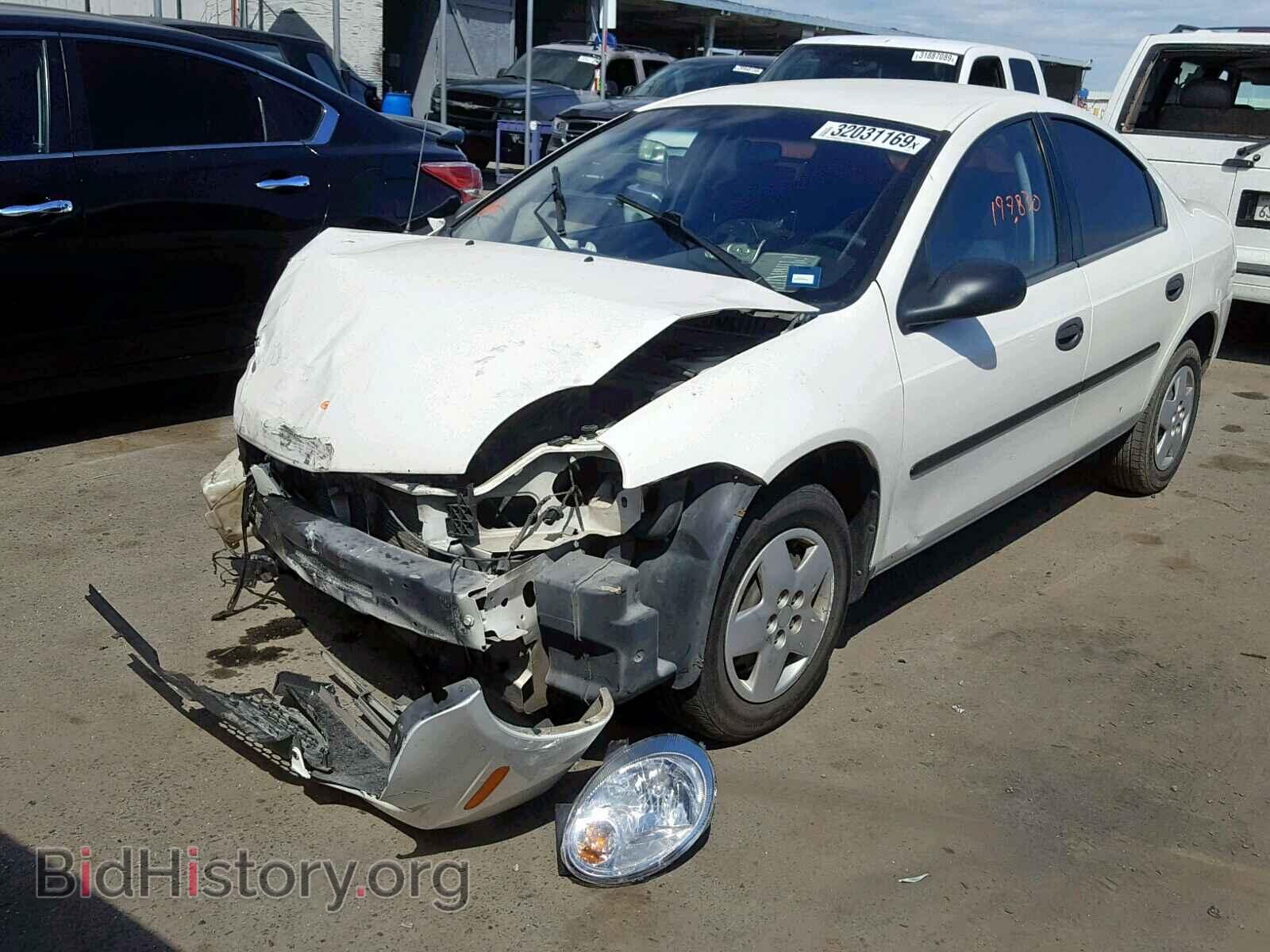 2005 DODGE NEON - VIN: 1B3ES26C75D101342 - Фото 2