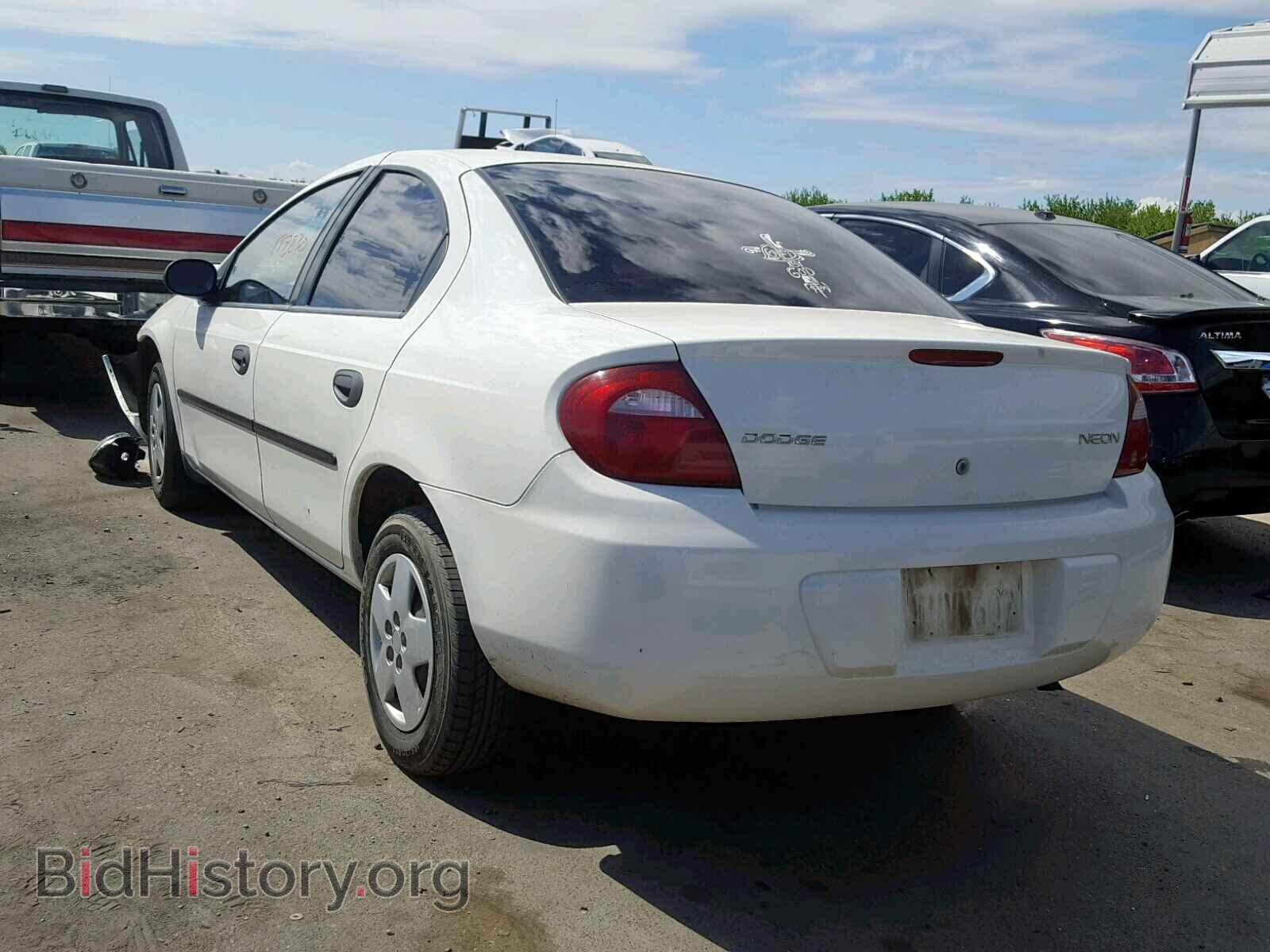 2005 DODGE NEON - VIN: 1B3ES26C75D101342 - Фото 3