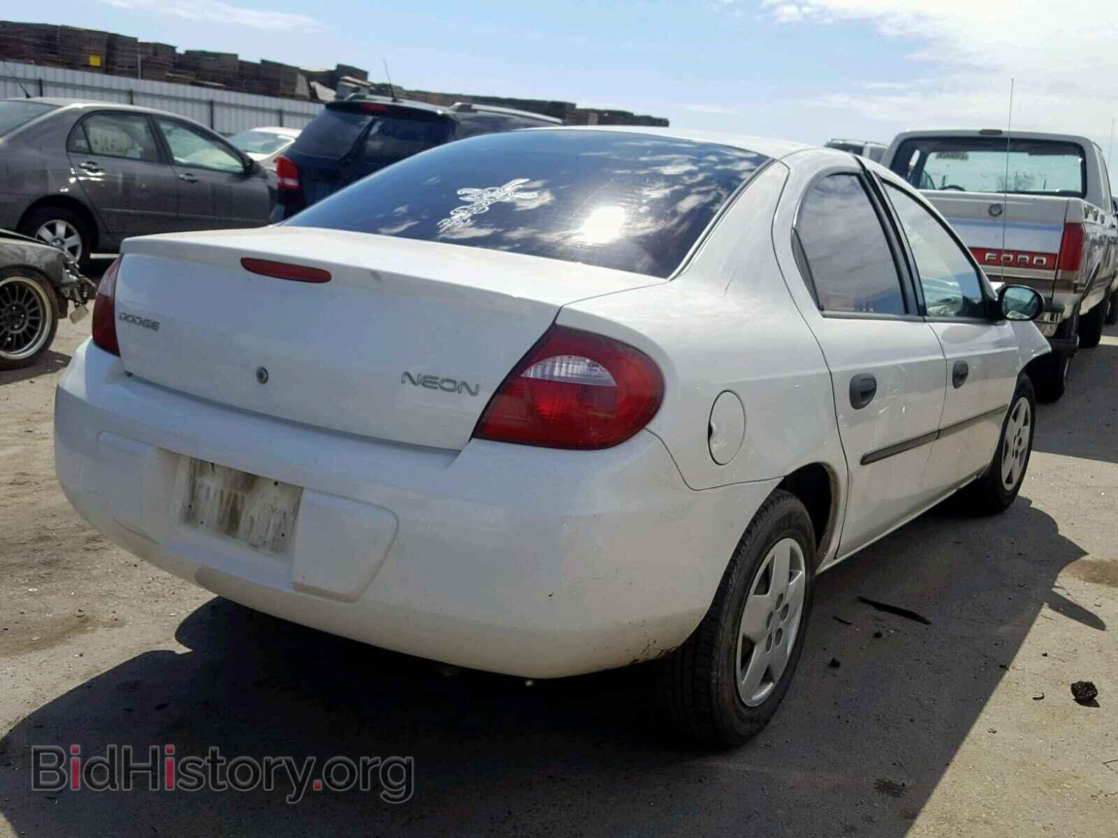 2005 DODGE NEON - VIN: 1B3ES26C75D101342 - Фото 4