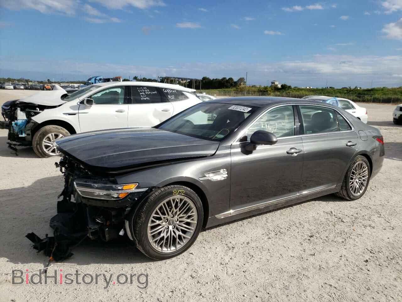2021 GENESIS G90 - VIN: KMTF54PHXMU086237 - Фото 2