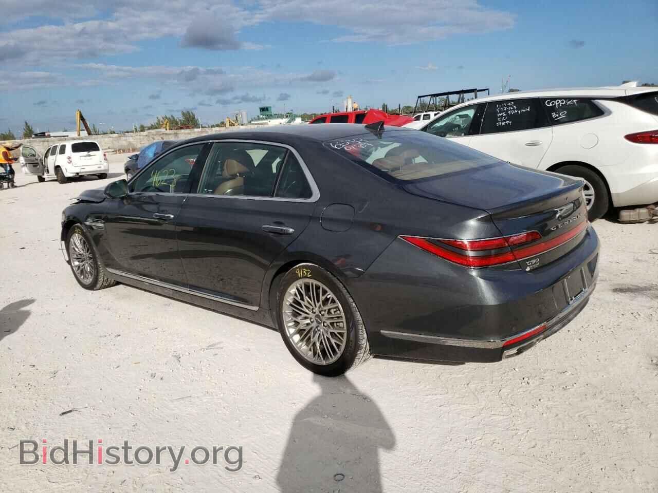 2021 GENESIS G90 - VIN: KMTF54PHXMU086237 - Фото 3