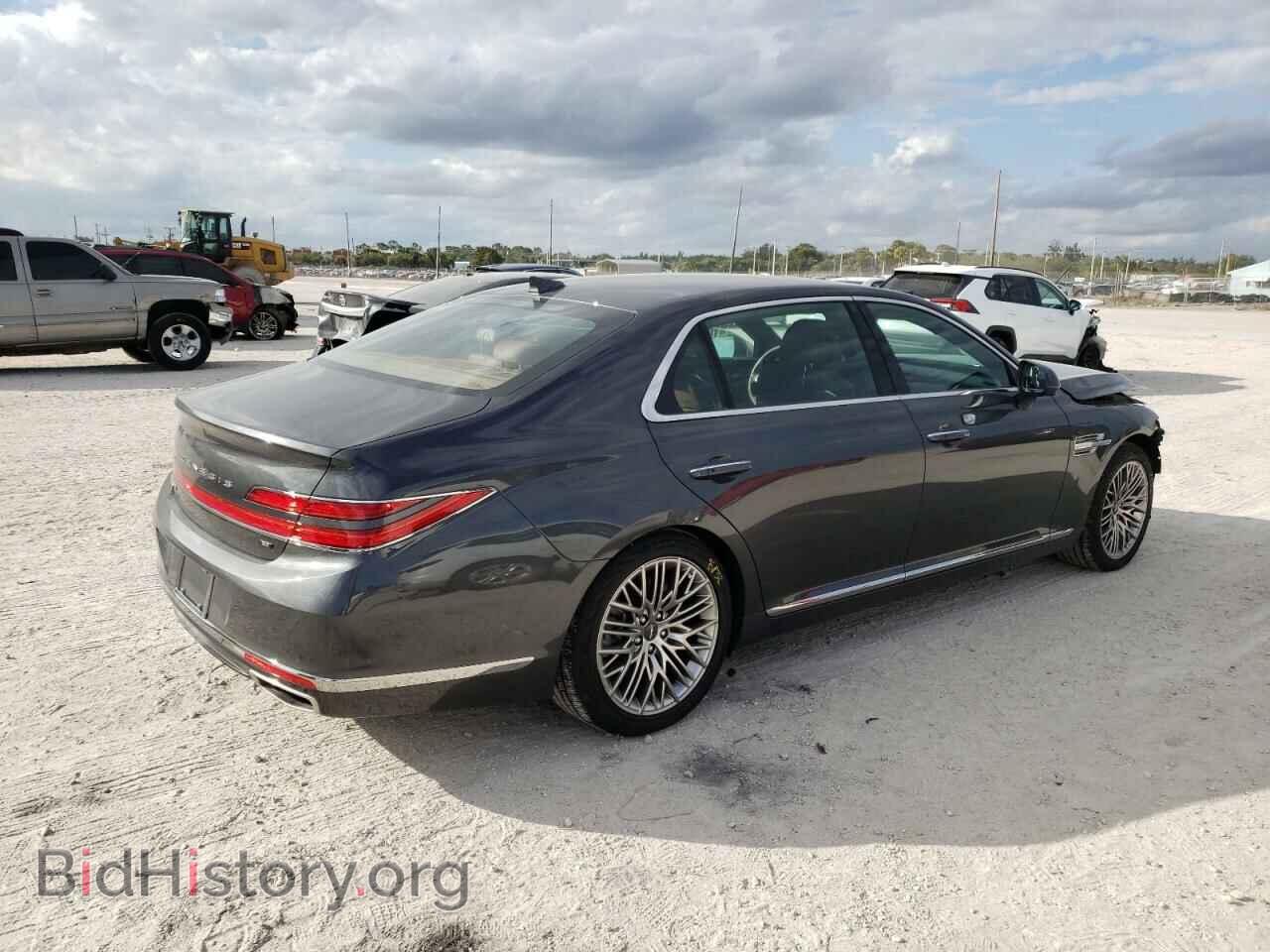 2021 GENESIS G90 - VIN: KMTF54PHXMU086237 - Фото 4