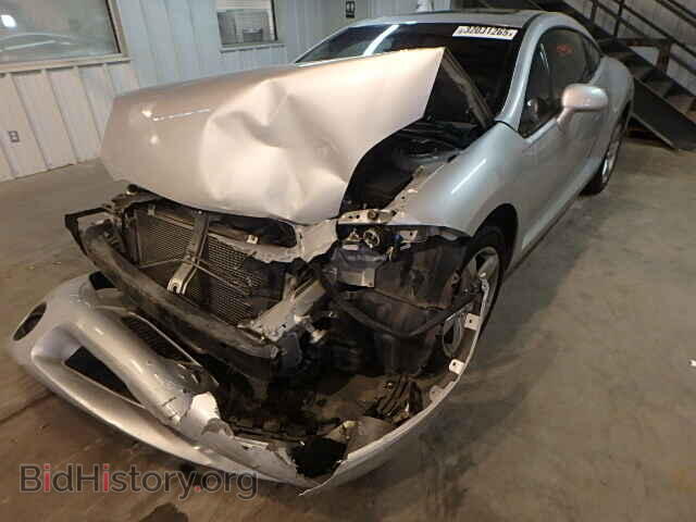 2007 MITSUBISHI ECLIPSE - VIN: 4A3AK24F67E060741 - Фото 2