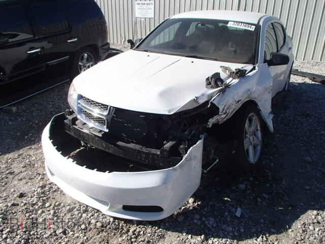 2013 DODGE AVENGER - VIN: 1C3CDZAB4DN644233 - Фото 2