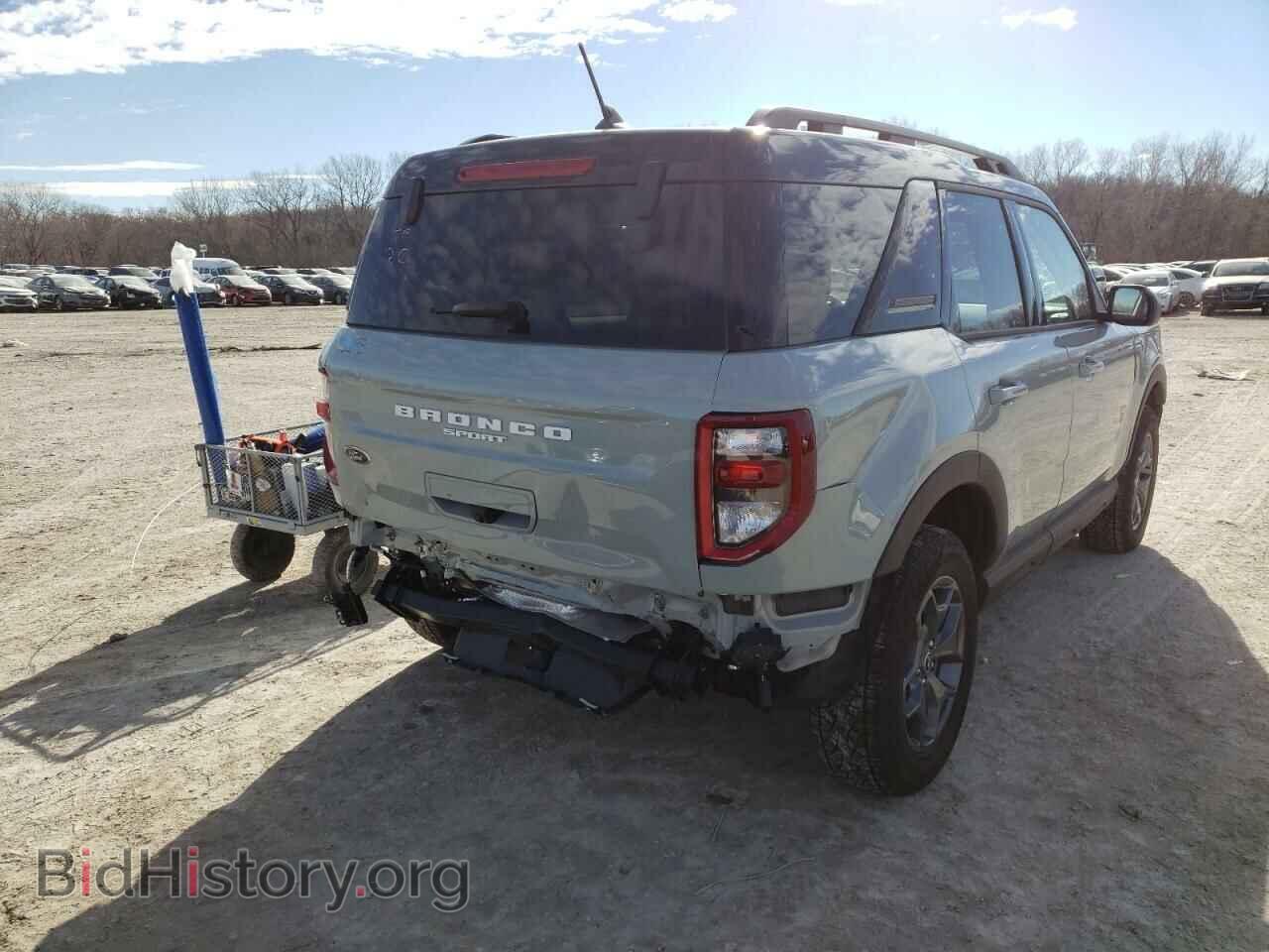 2021 FORD BRONCO - VIN: 3FMCR9D98MRA07621 - Фото 4