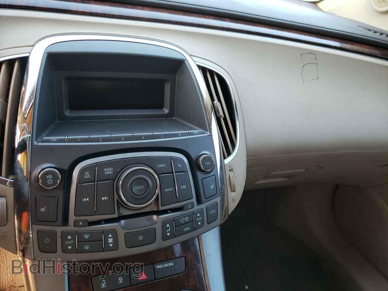 2012 BUICK LACROSSE - VIN: 1G4GC5E37CF151078 - Фото 9