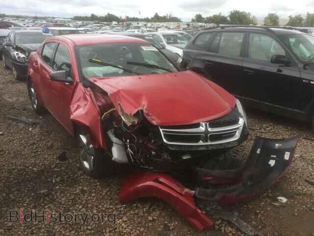 Фотография 1C3CDZAB6DN658490 - DODGE AVENGER 2013