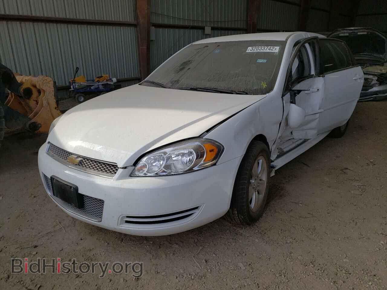 2012 CHEVROLET IMPALA - VIN: 2G1WA5E3XC1182735 - Фото 2