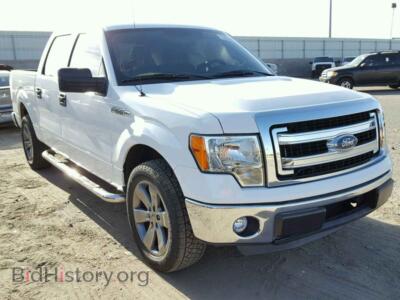 2013 Ford F150 SUPER, белый — VIN 1FTFW1CF4DFD49311, Copart