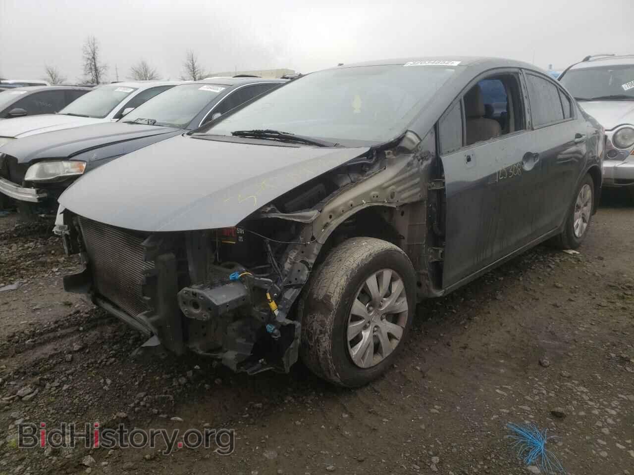 2012 HONDA CIVIC - VIN: 2HGFB2F53CH523663 - Фото 2