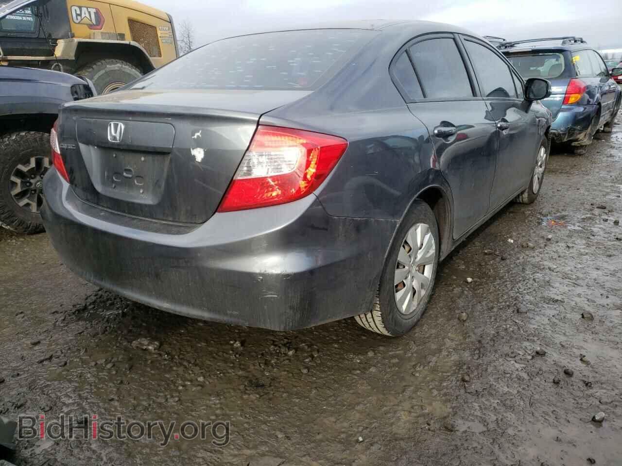 2012 HONDA CIVIC - VIN: 2HGFB2F53CH523663 - Фото 4