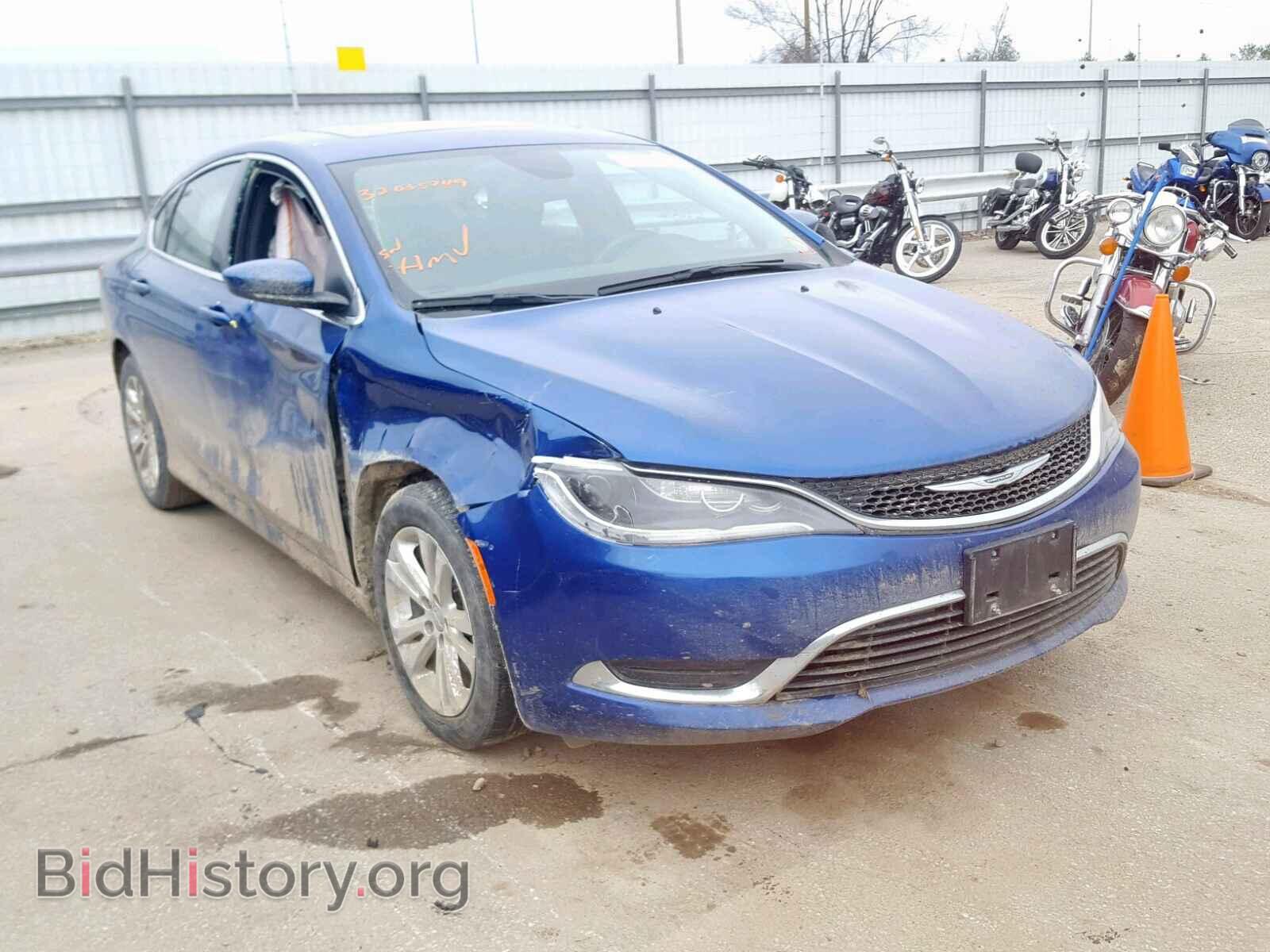Photo 1C3CCCAB1GN121983 - CHRYSLER 200 2016