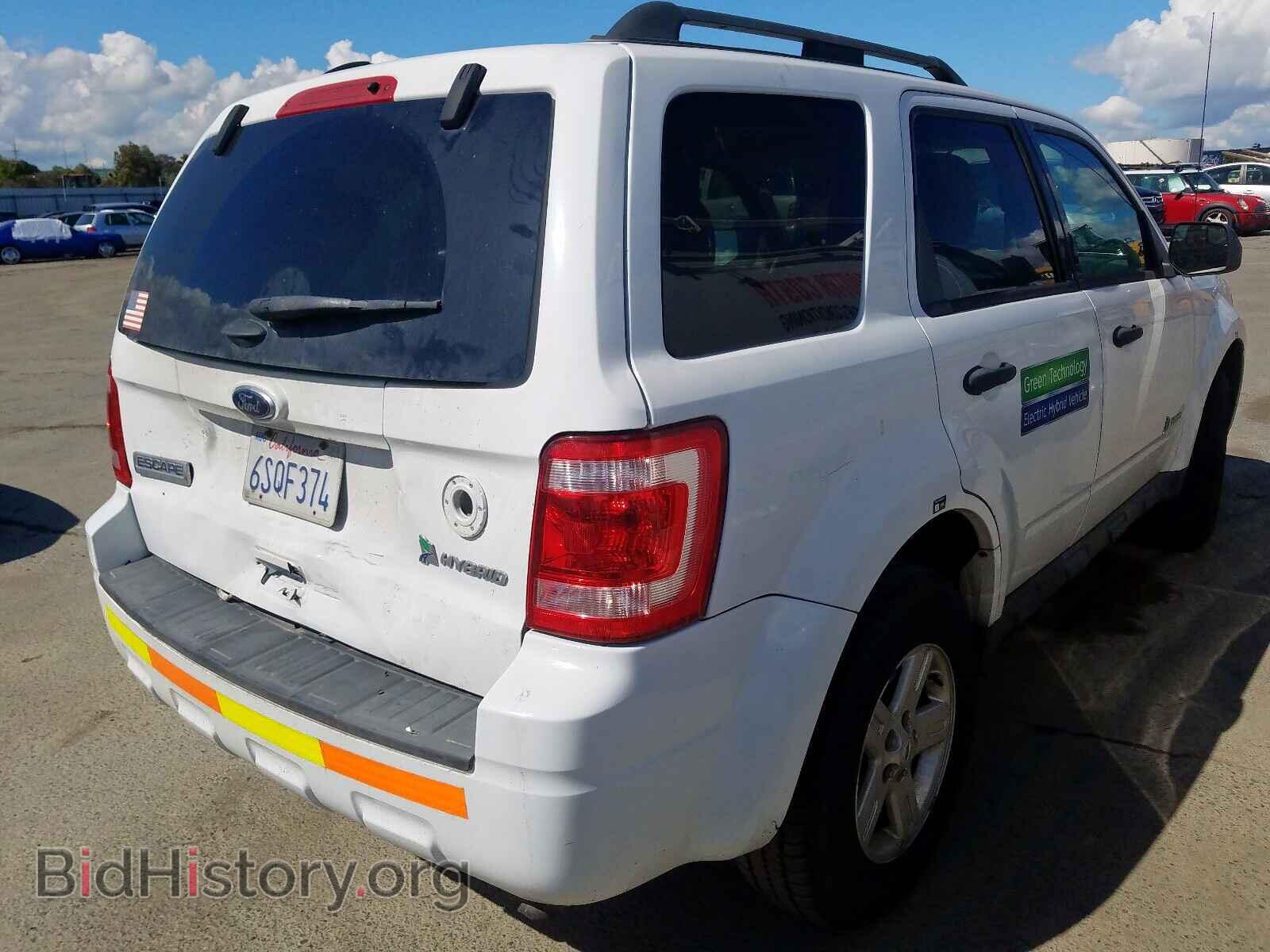 2011 FORD ESCAPE - VIN: 1FMCU5K39BKB48849 - Фото 4