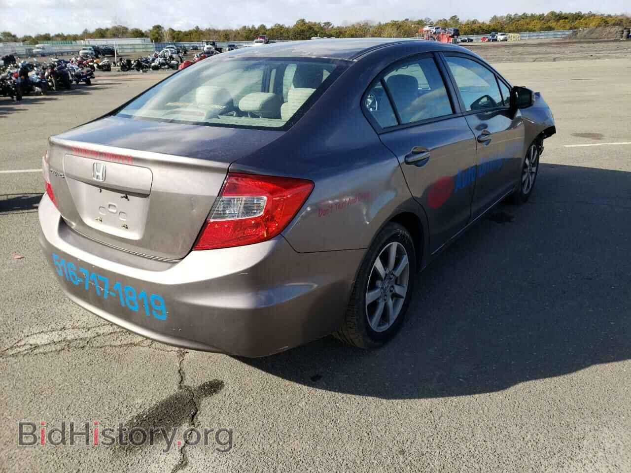 2012 HONDA CIVIC - VIN: 2HGFB2F57CH541664 - Фото 4
