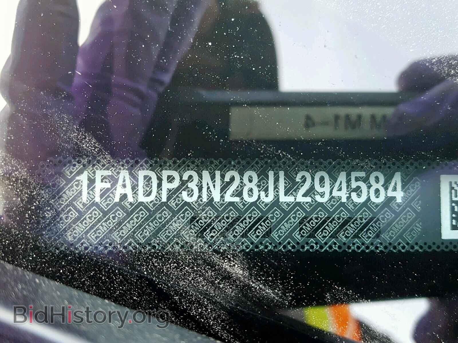 2018 FORD FOCUS - VIN: 1FADP3N28JL294584 - Фото 10