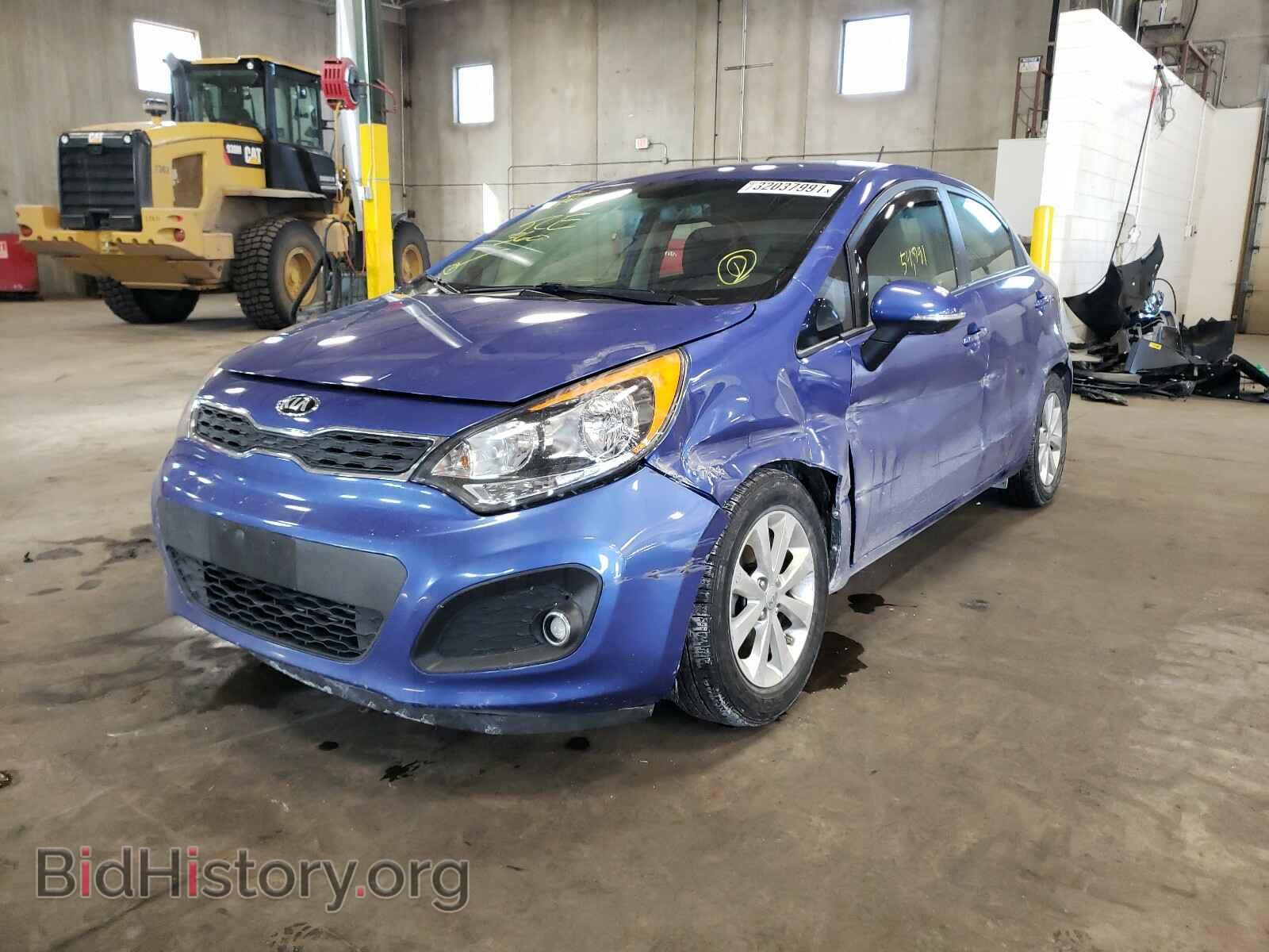 2014 KIA RIO - VIN: KNADN5A35E6334518 - Фото 2