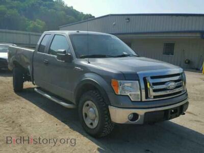 2009 Ford F150, gray — VIN 1FTVX14V59KA27337, Copart
