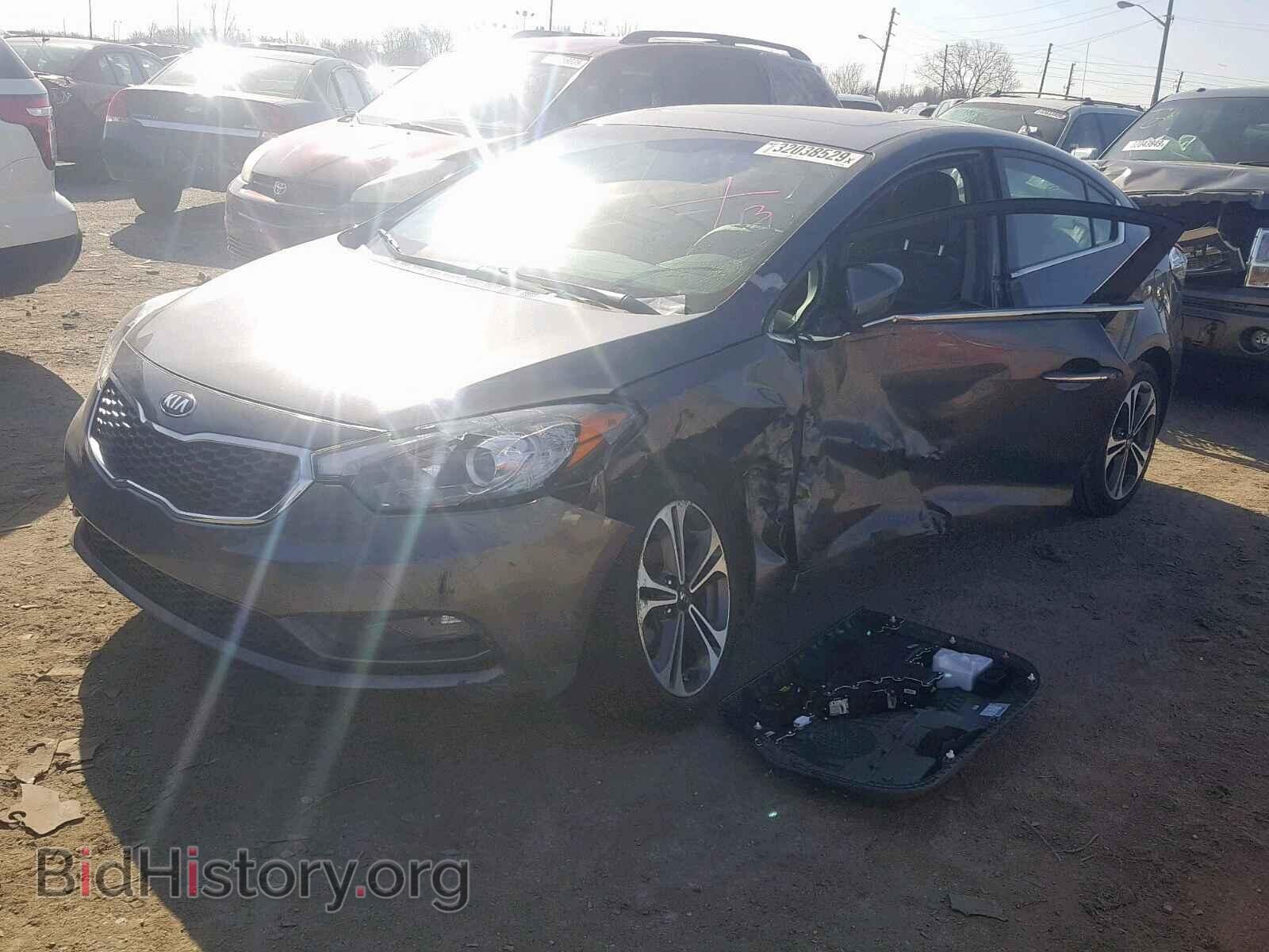 2014 KIA FORTE EX - VIN: KNAFZ4A89E5092289 - Фото 2