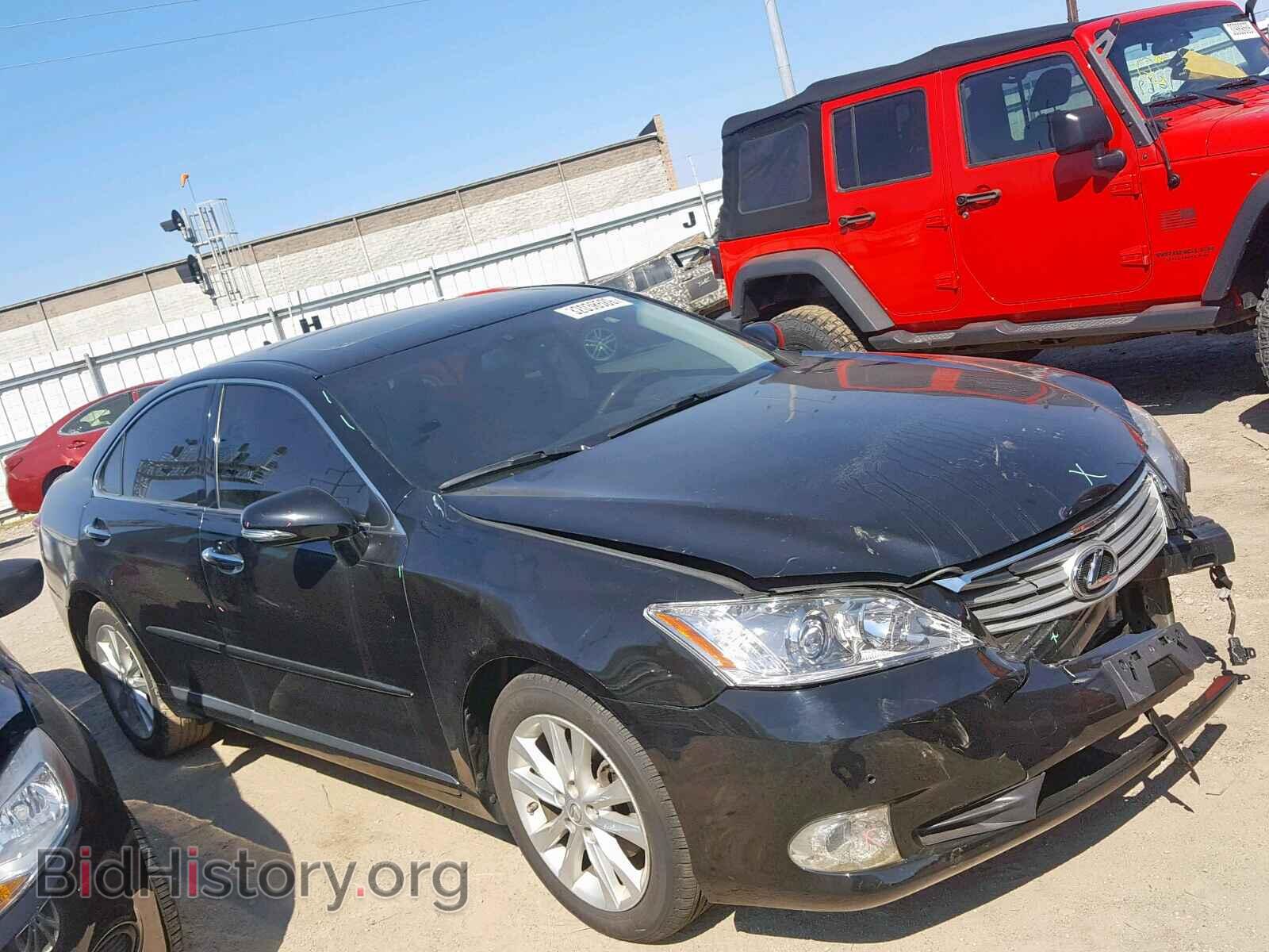 Photo JTHBK1EG8C2491617 - LEXUS ES350 2012