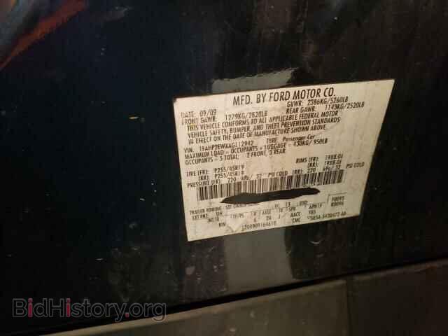2010 FORD TAURUS - VIN: 1FAHP2EWXAG112942 - Фото 10