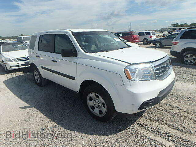 Фотография 5FNYF3H20CB043784 - HONDA PILOT 2012