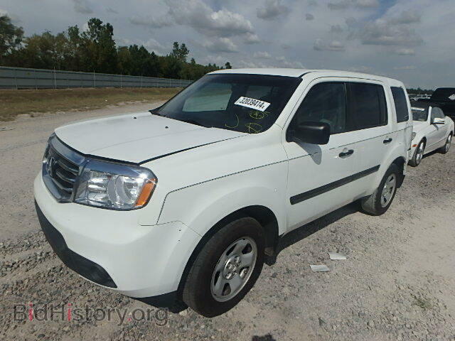 2012 HONDA PILOT - VIN: 5FNYF3H20CB043784 - Фото 2