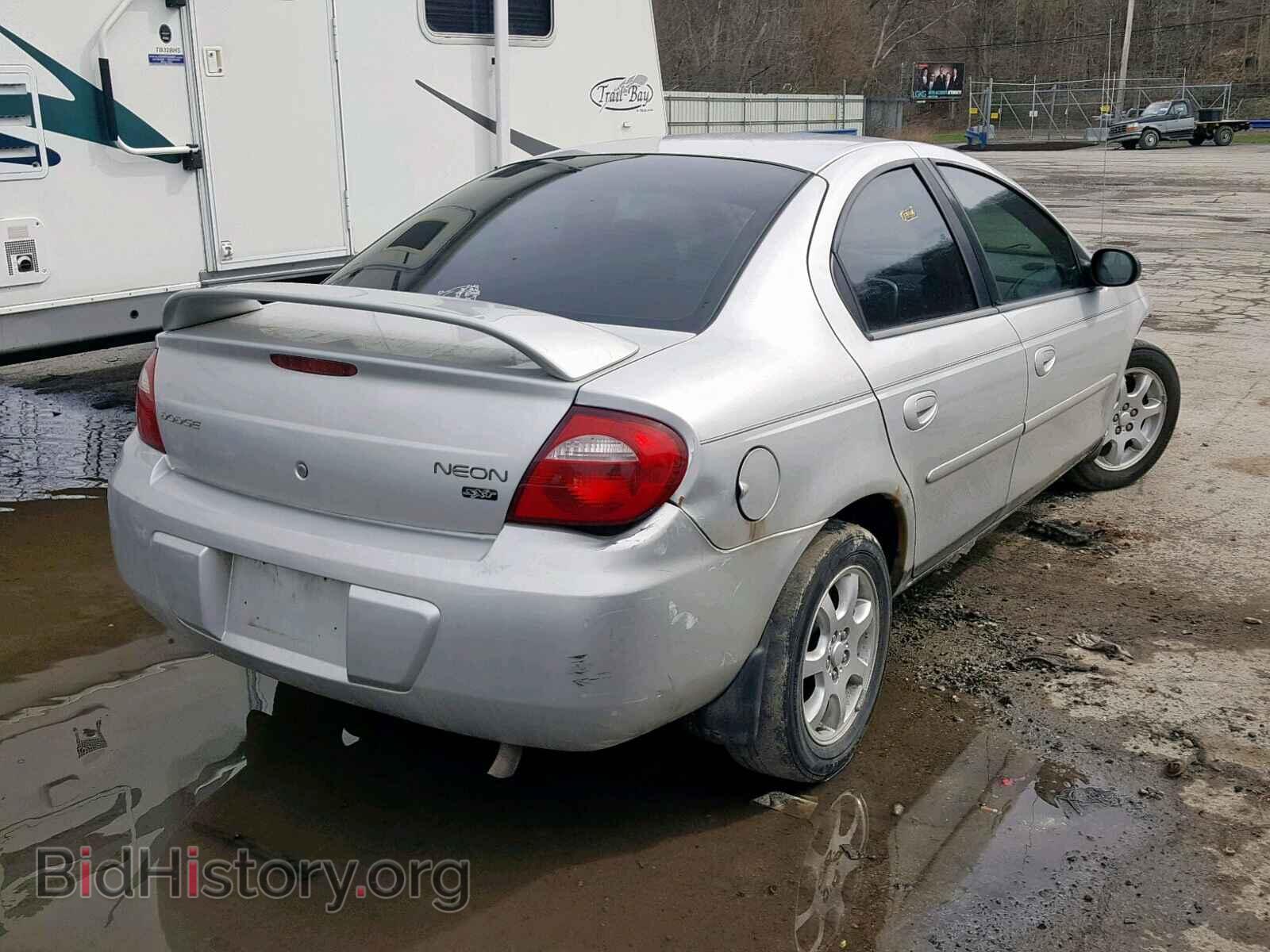 2005 DODGE NEON - VIN: 1B3ES56C35D202220 - Фото 4