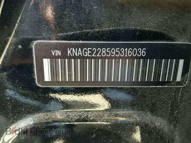 2009 KIA OPTIMA - VIN: KNAGE228595316036 - Фото 10