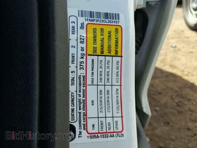 2012 FORD FOCUS - VIN: 1FAHP3F22CL262457 - Photo 10