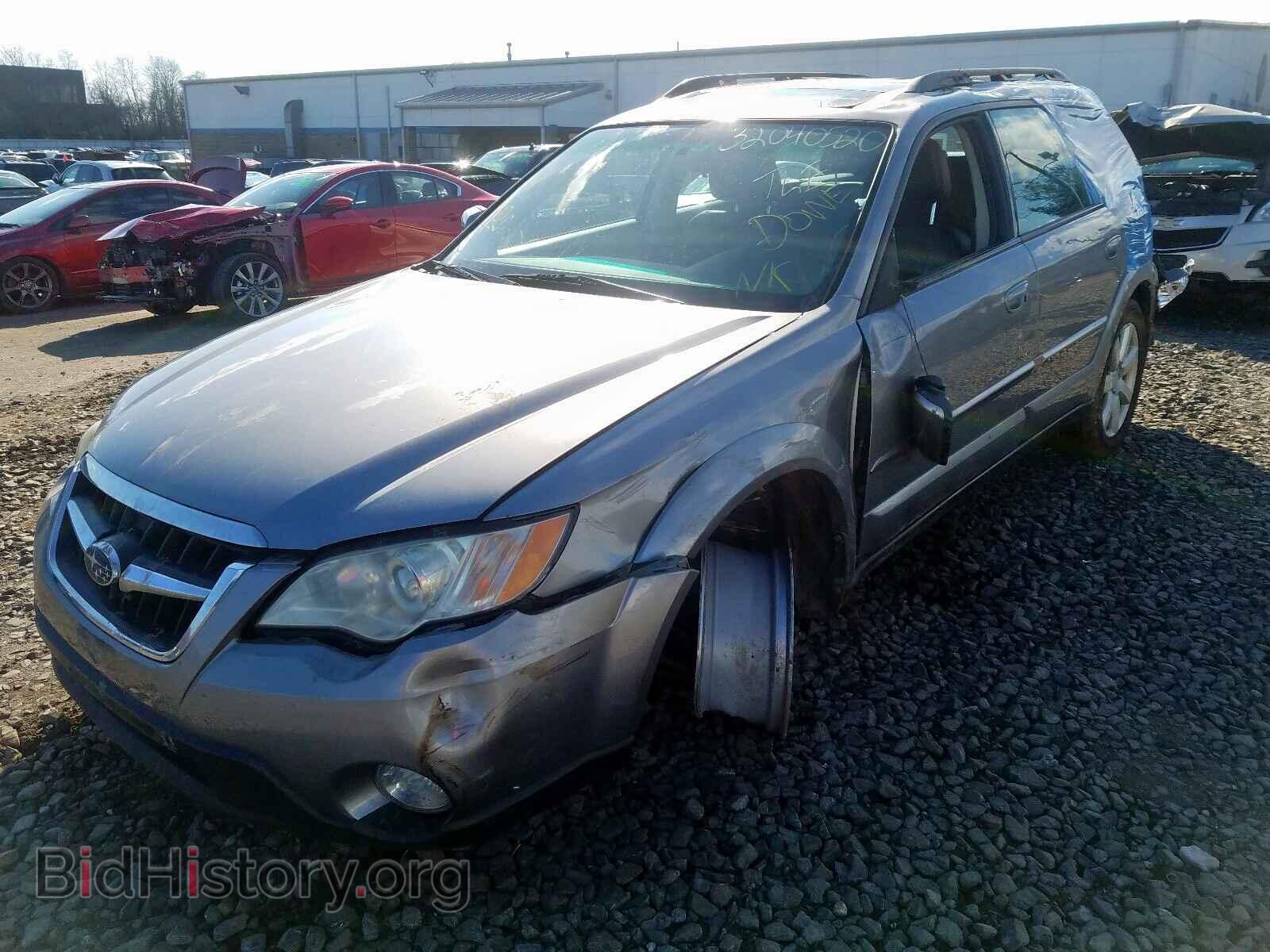 2008 SUBARU OUTBACK - VIN: 4S4BP62CX87324392 - Фото 2