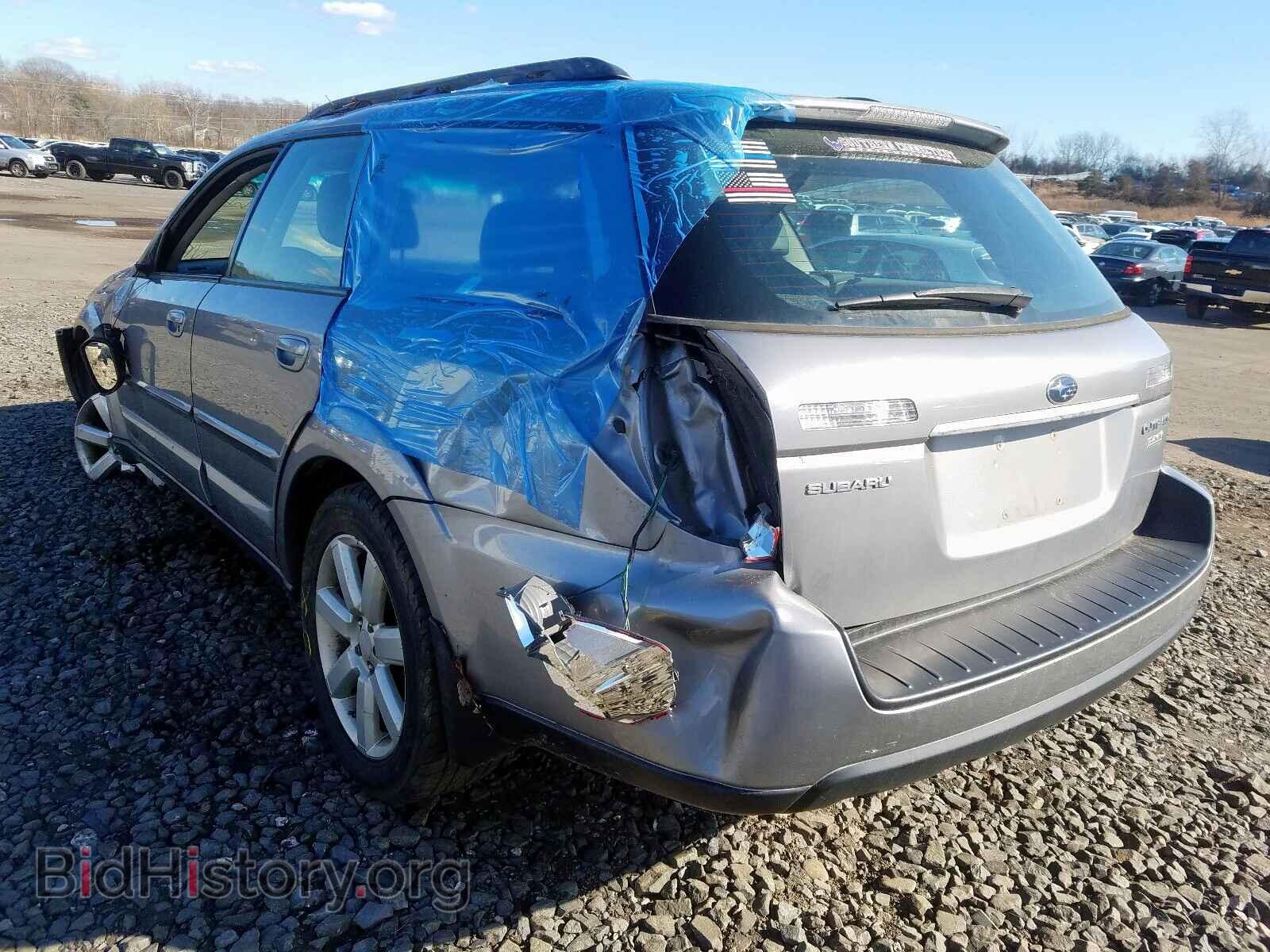 2008 SUBARU OUTBACK - VIN: 4S4BP62CX87324392 - Фото 3