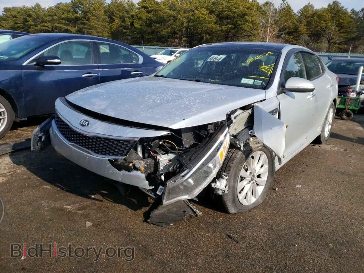 2016 KIA OPTIMA - VIN: 5XXGU4L30GG063124 - Фото 2