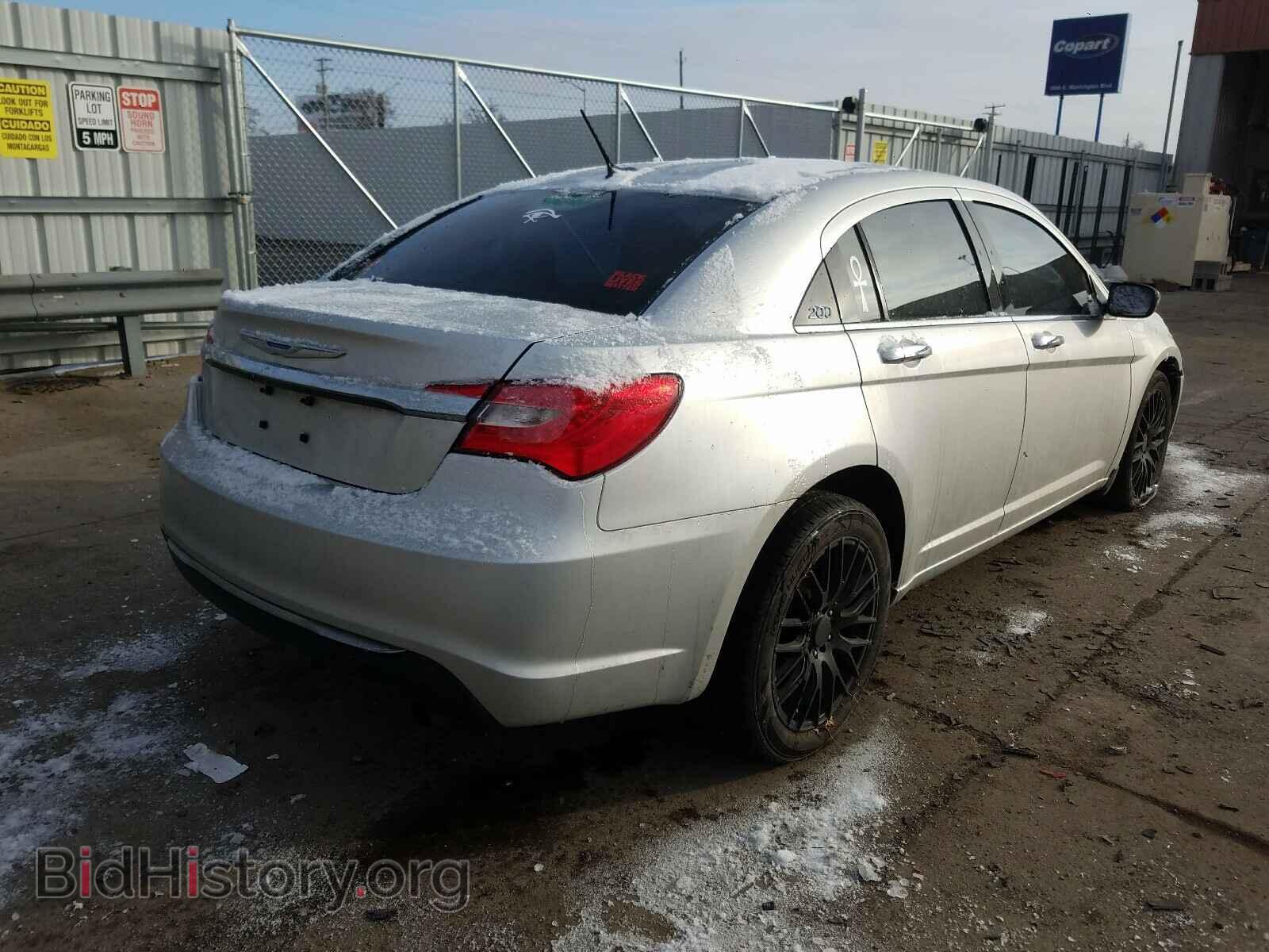 2012 CHRYSLER 200 - VIN: 1C3CCBCB9CN302766 - Фото 4