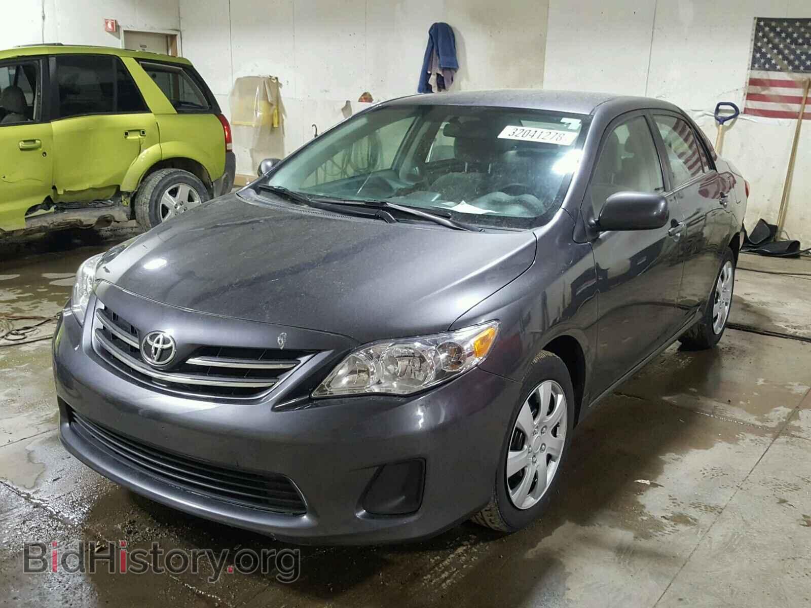 2013 TOYOTA COROLLA BA - VIN: 2T1BU4EE7DC105591 - Фото 2