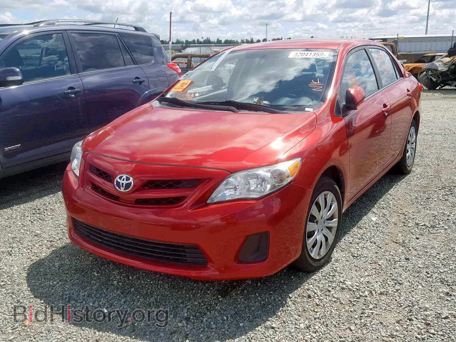 2012 TOYOTA COROLLA BA - VIN: 5YFBU4EE3CP044741 - Фото 2