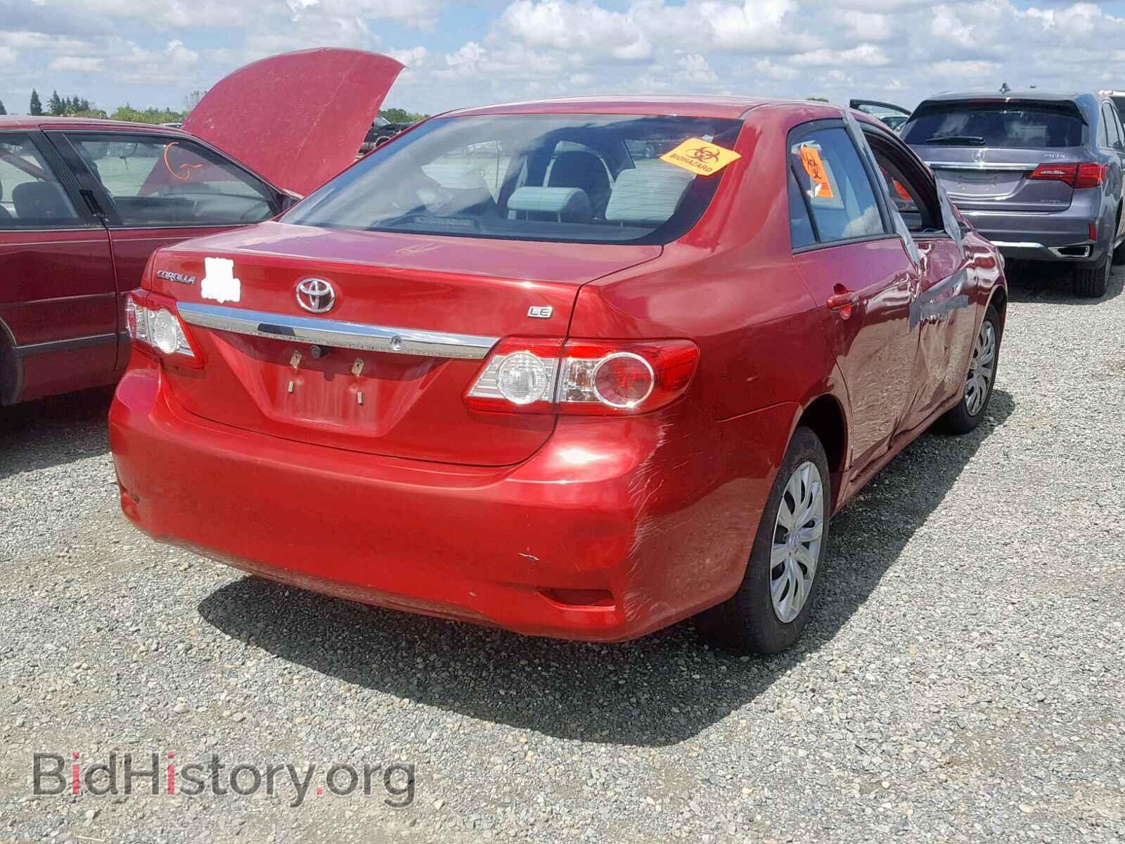 2012 TOYOTA COROLLA BA - VIN: 5YFBU4EE3CP044741 - Фото 4