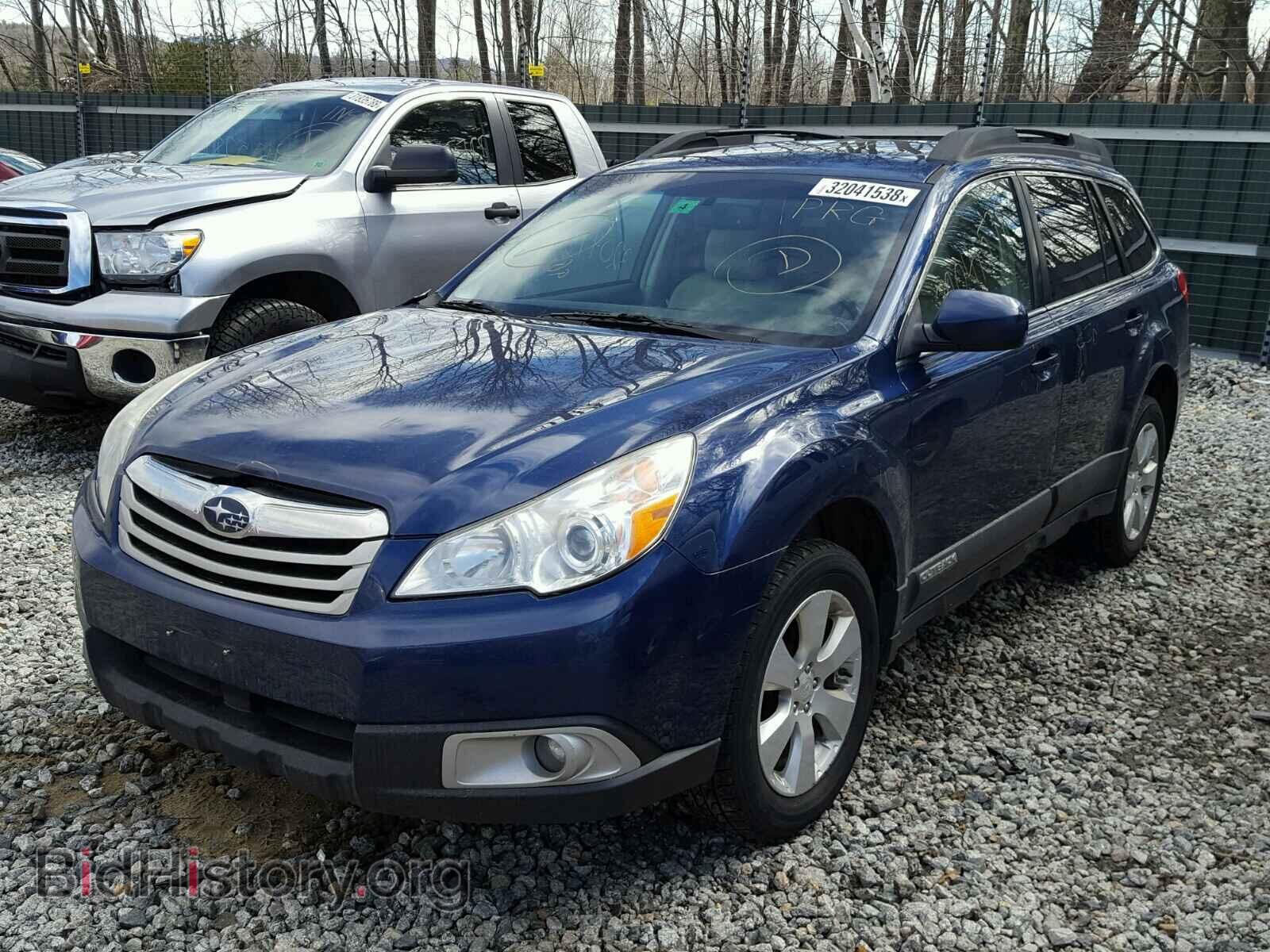 2011 SUBARU OUTBACK - VIN: 4S4BRBGC7B3312162 - Фото 2