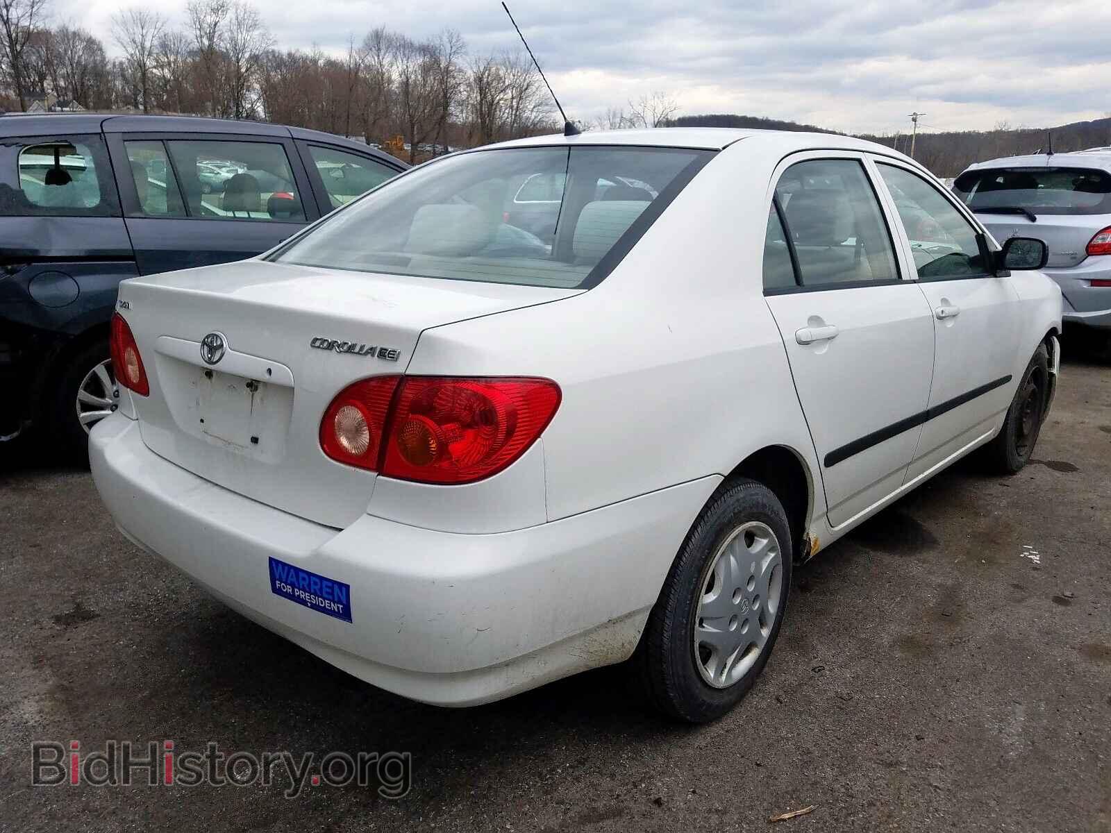 2003 TOYOTA COROLLA - VIN: 2T1BR32E93C035669 - Фото 4