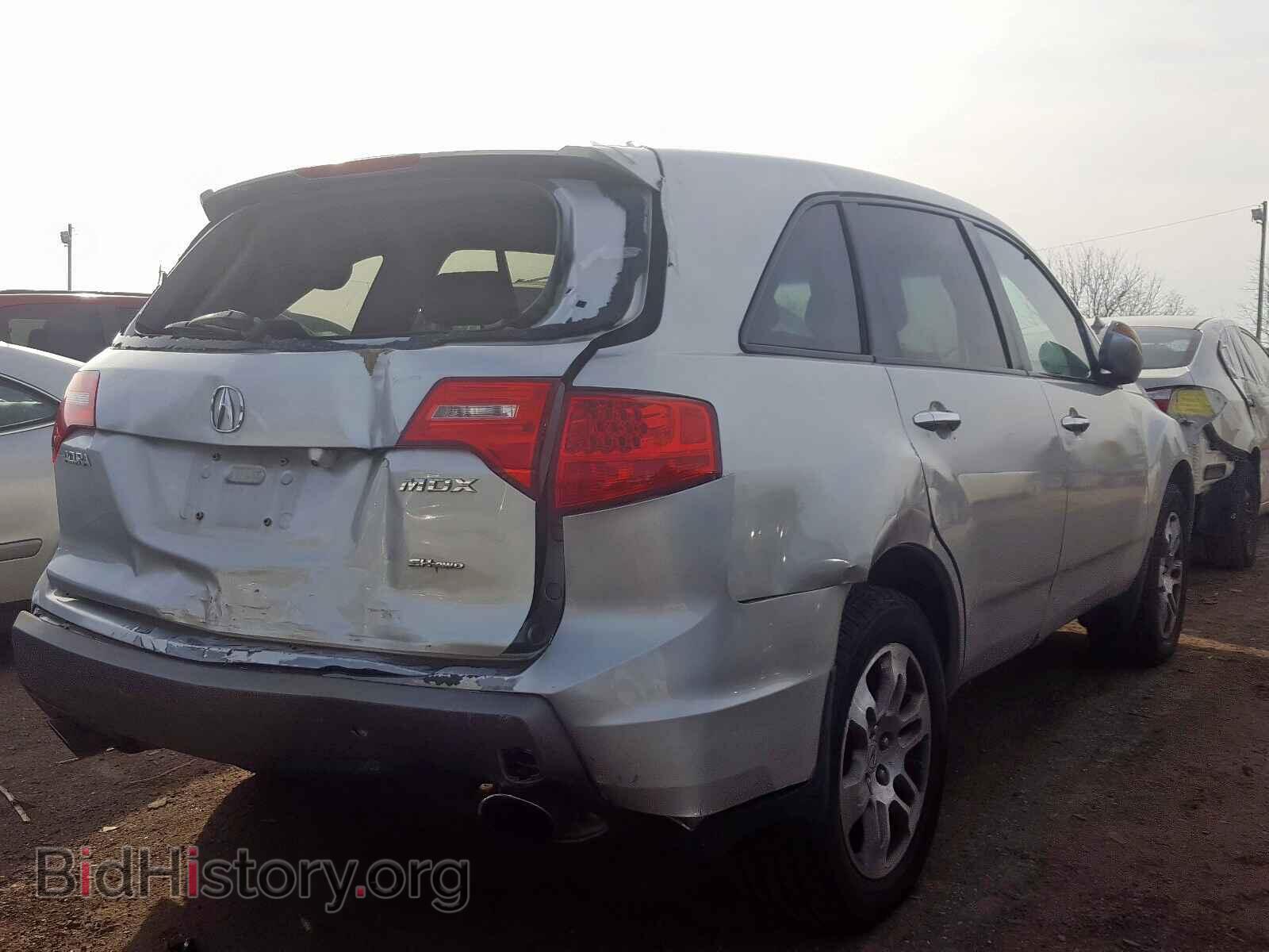 2007 ACURA MDX - VIN: 2HNYD28377H504031 - Фото 4