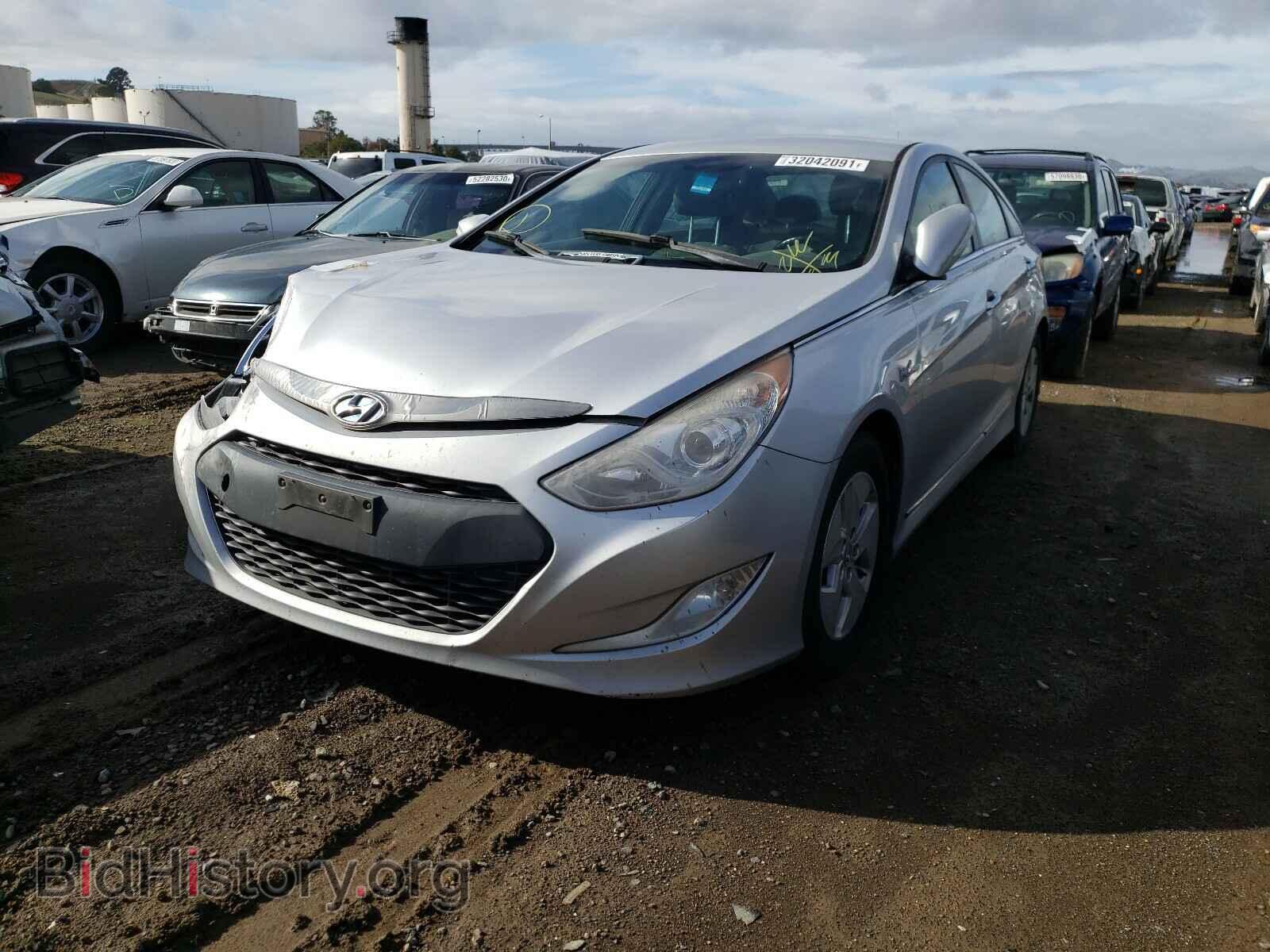 2012 HYUNDAI SONATA - VIN: KMHEC4A41CA055900 - Фото 2