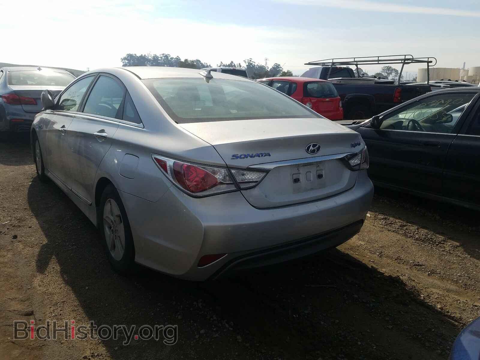 2012 HYUNDAI SONATA - VIN: KMHEC4A41CA055900 - Фото 3