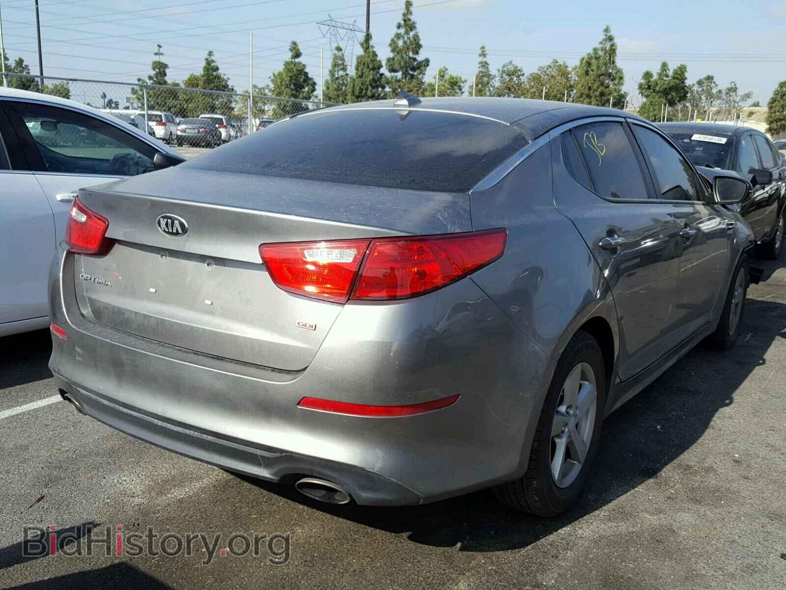 2015 KIA OPTIMA - VIN: 5XXGM4A78FG511775 - Фото 4