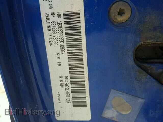 2005 DODGE NEON - VIN: 1B3ES56C95D169367 - Фото 10