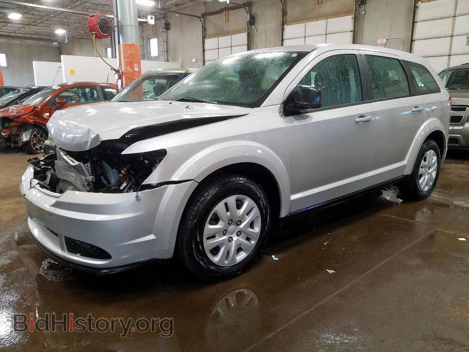 2013 DODGE JOURNEY - VIN: 3C4PDCAB7DT734342 - Фото 2