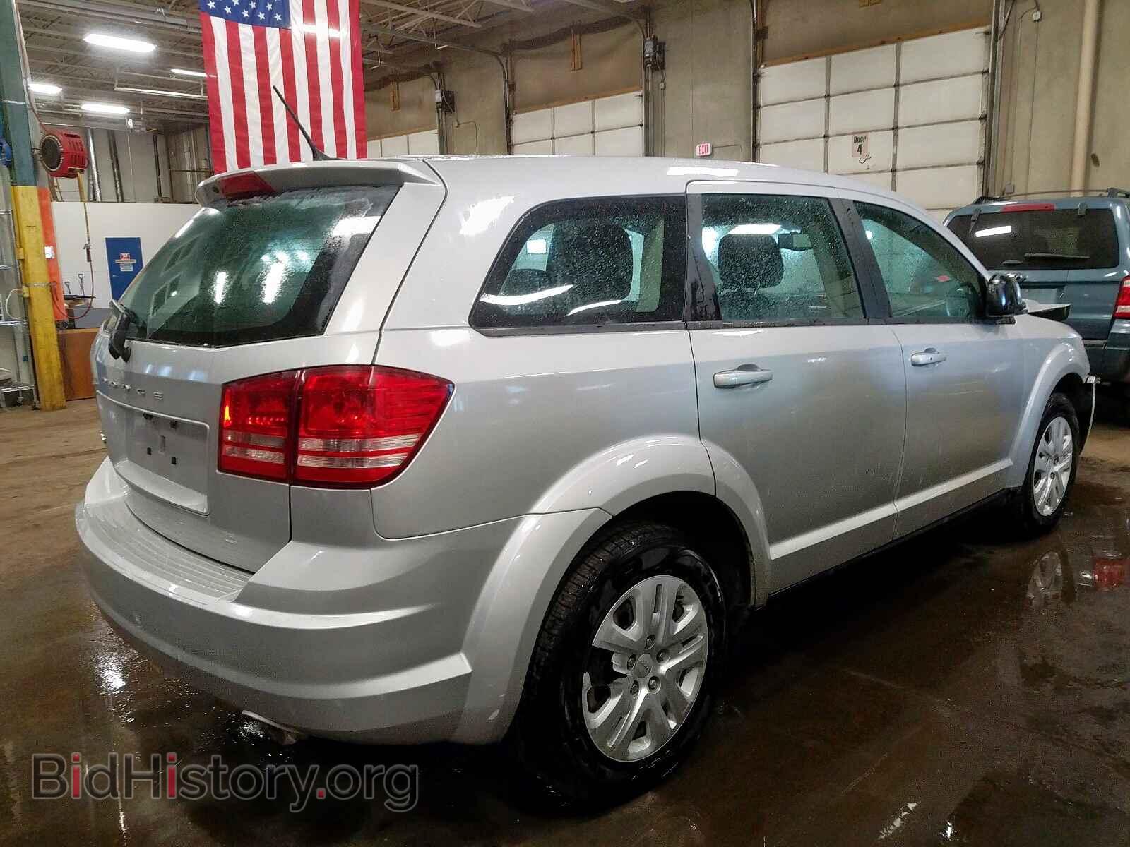 2013 DODGE JOURNEY - VIN: 3C4PDCAB7DT734342 - Фото 4