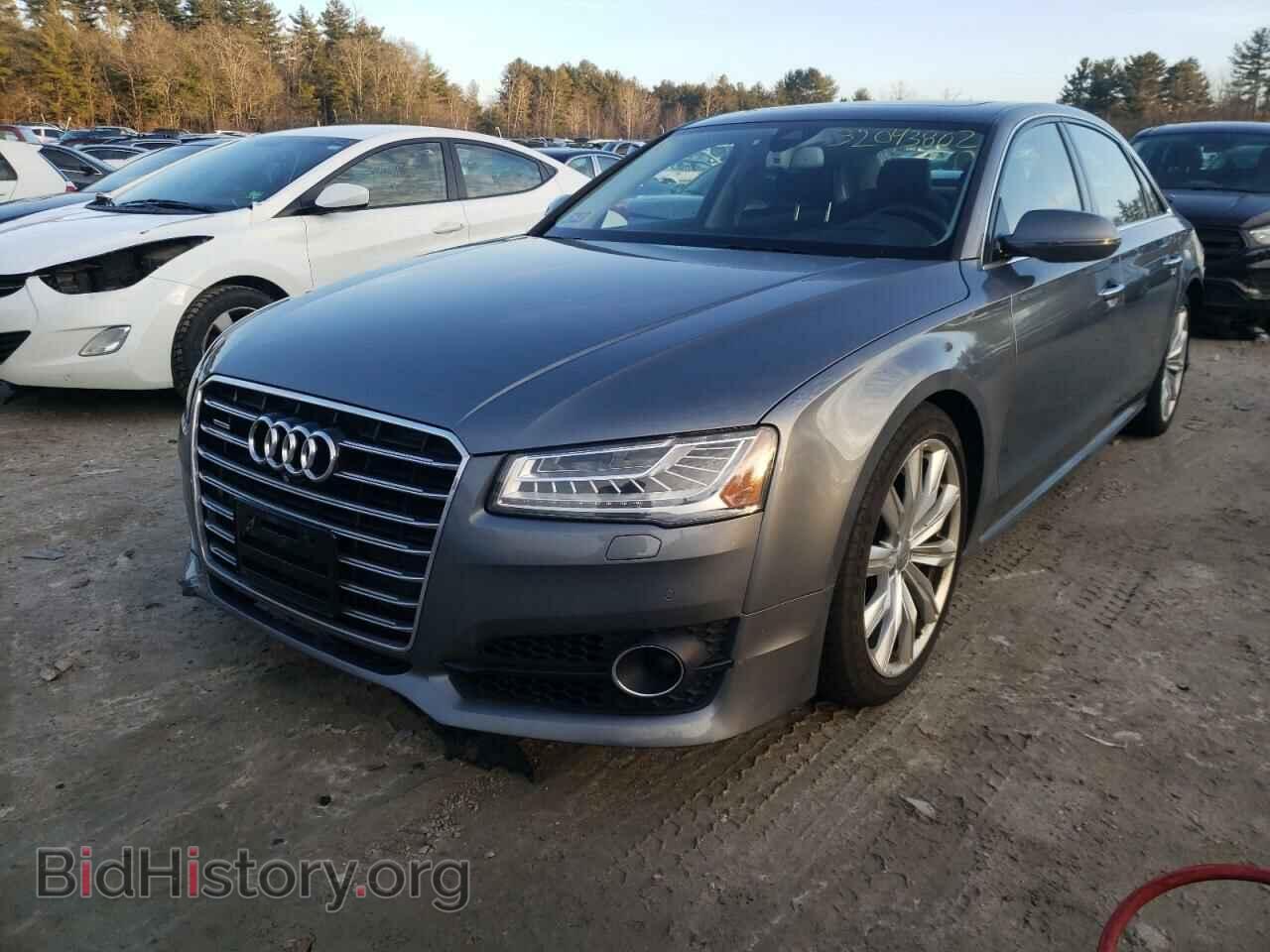 2017 AUDI A8 - VIN: WAU44AFD8HN020692 - Фото 2