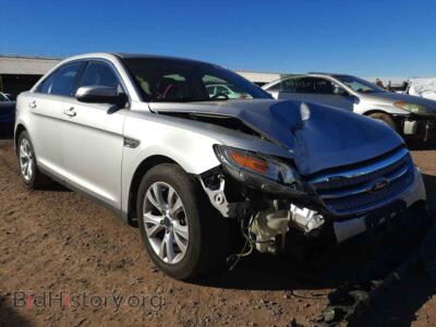 2012 Ford TAURUS Taurus SEL, silver — VIN 1FAHP2EW7CG135369, Copart