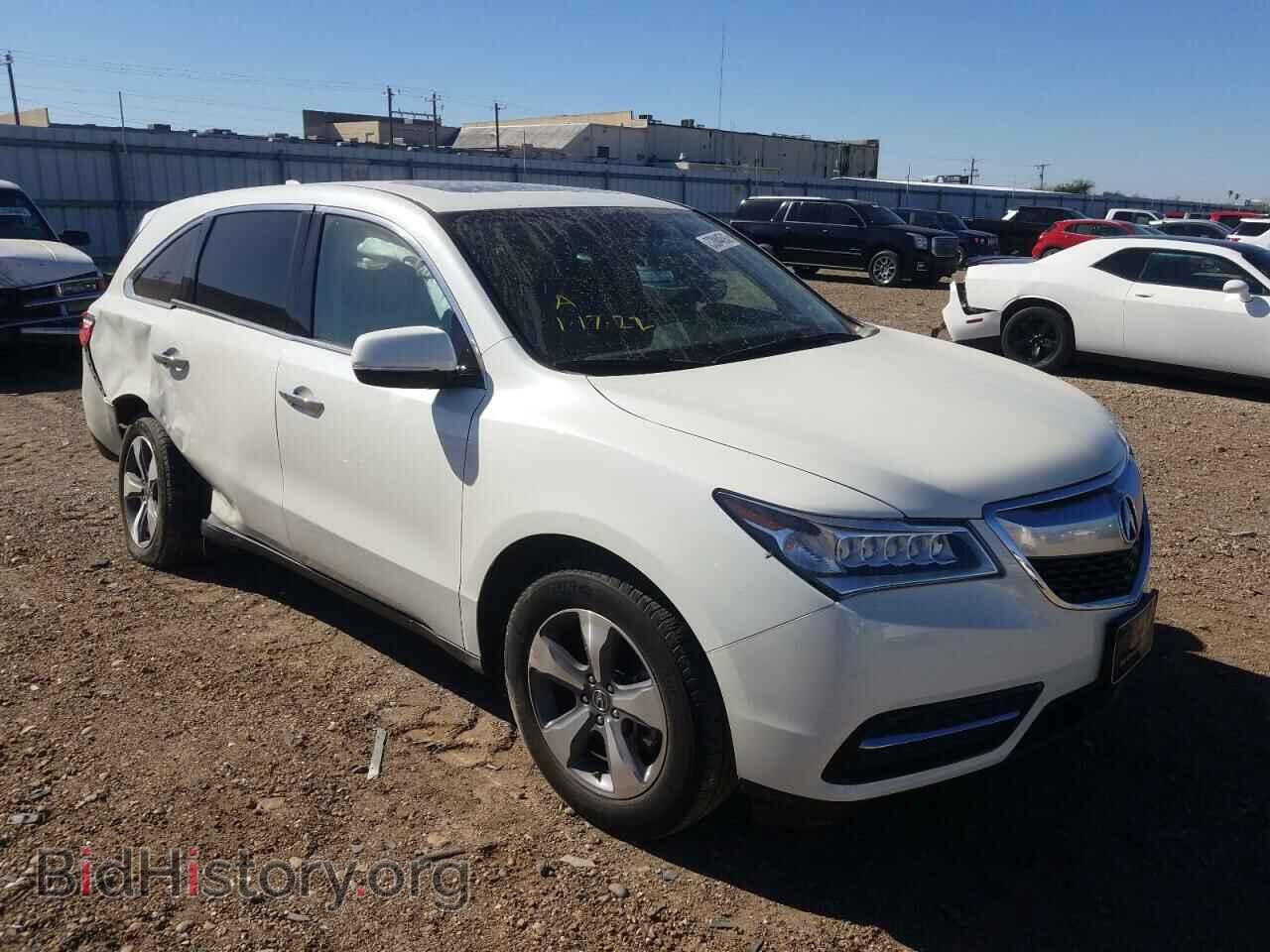 Photo 5FRYD3H24GB022026 - ACURA MDX 2016