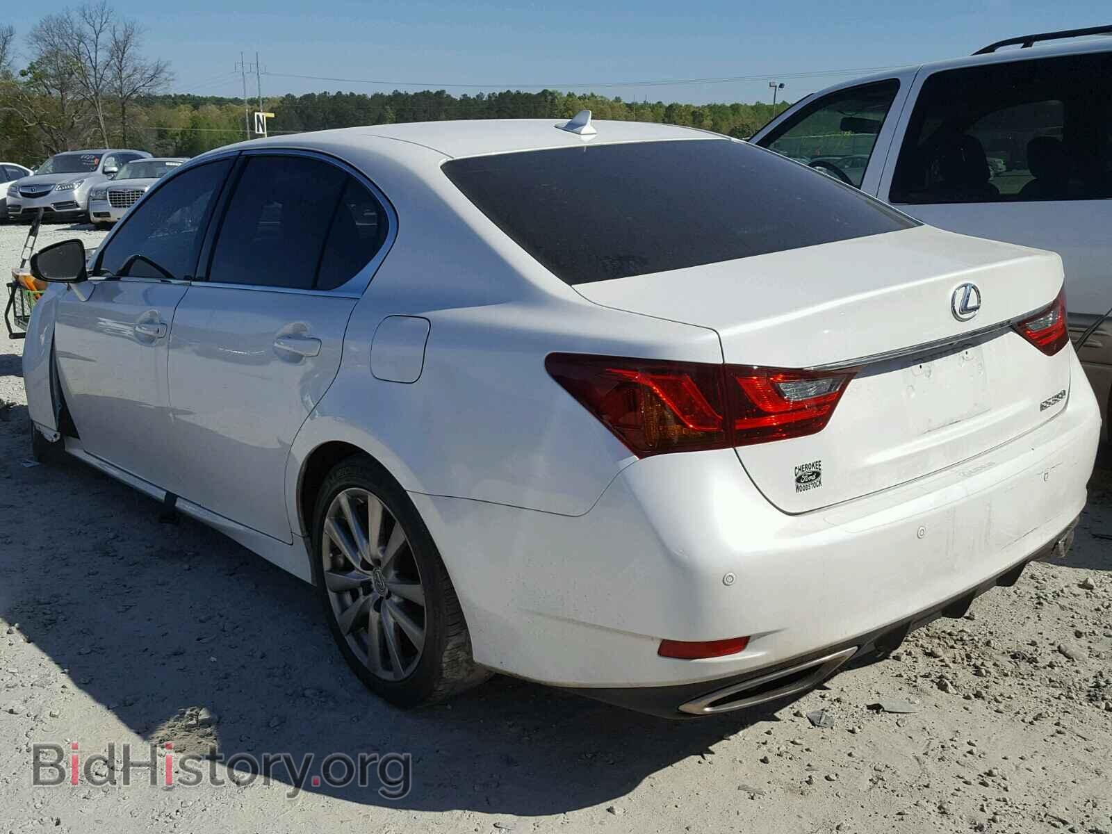 2013 LEXUS GS350 - VIN: JTHBE1BL3D5011752 - Фото 3