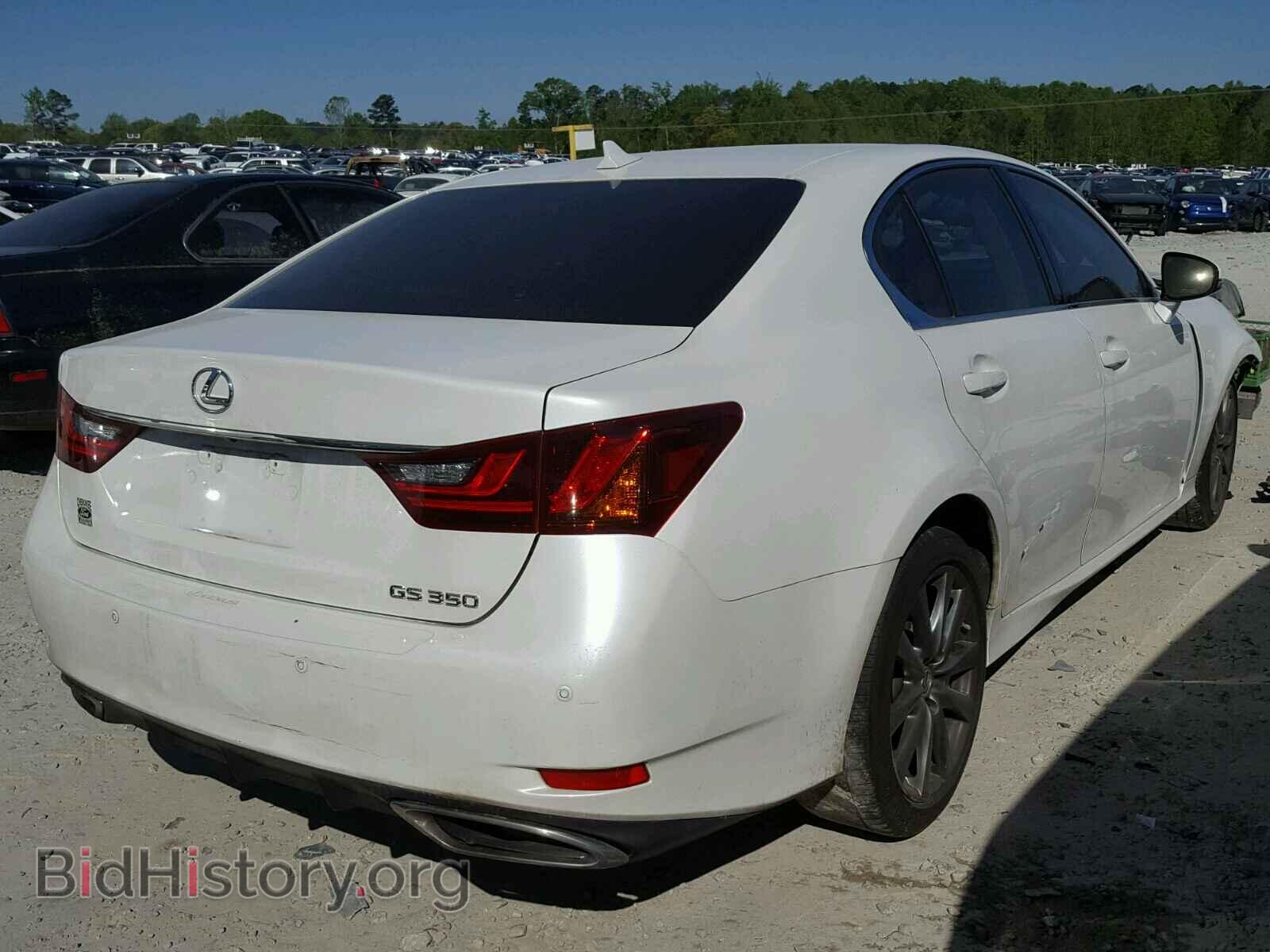 2013 LEXUS GS350 - VIN: JTHBE1BL3D5011752 - Фото 4